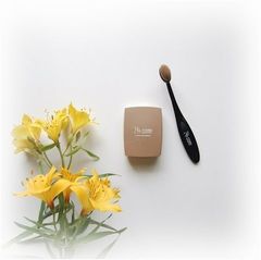 24hcosme ミネラルモイストパウダーファンデ ファンデブラシ
